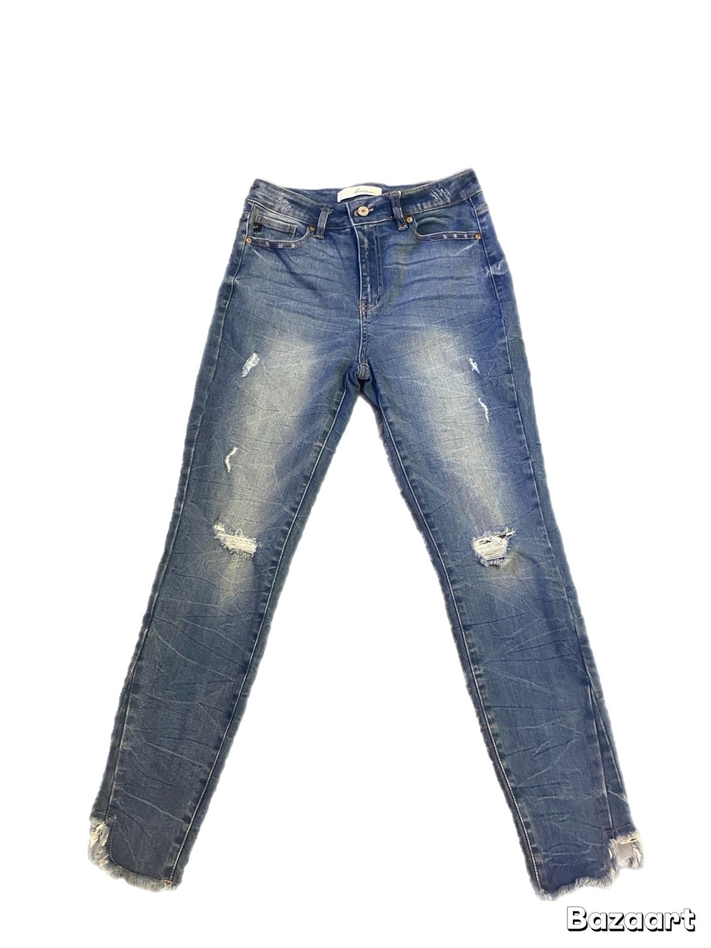 KanCan Distressed Skinny Jeans - Blue